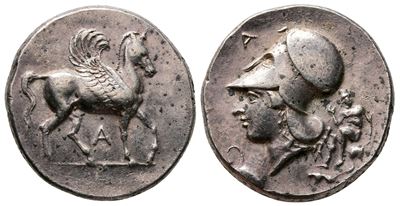 Epeiros, Ambrakia, C. 360-338 Bc. Replica Of Ar Stater (23mm, 8.61g).