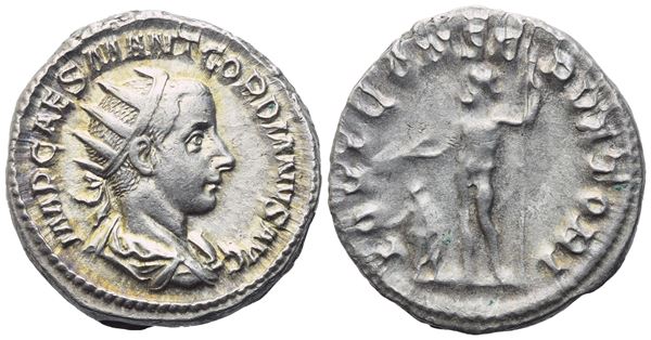 Gordian III (238-244), Antoninianus, Rome, 238-239; AR (5,54 g; 20,6 mm; 1 h)