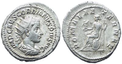 Gordian III (238-244), Antoninianus, Antioch, 238-239; Ar (4,97 G; 22,2 MM; 5 H)