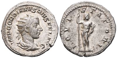 Gordian III, Antoniniano, Roma (241–243), AR