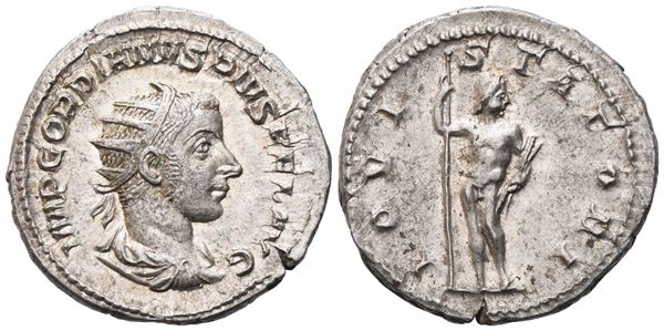 Gordian III (238-244), Antoninianus, Rome, 241-243; AR (4,25 g; 22,2 mm; 1 h)