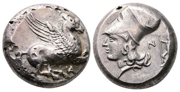 Akarnania, Anaktorion, c. 350-300 BC. Replica of AR Stater (19mm, 10.07g).  - Auction Greek, Roman and Byzantine Coins	 - Bertolami Fine Art - Prague