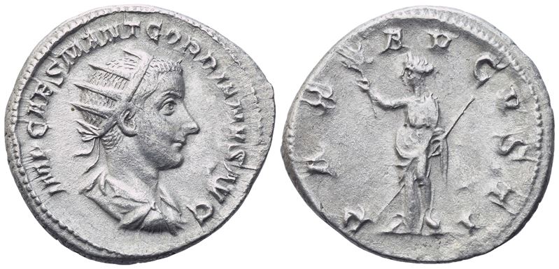 Gordian III (238-244), Antoninianus, Rome, 238-239; Ar (3,72 G; 21,7 MM; 1 H)
