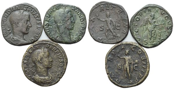 Lot of 3 Æ coins. Lot sold as is, no returns.