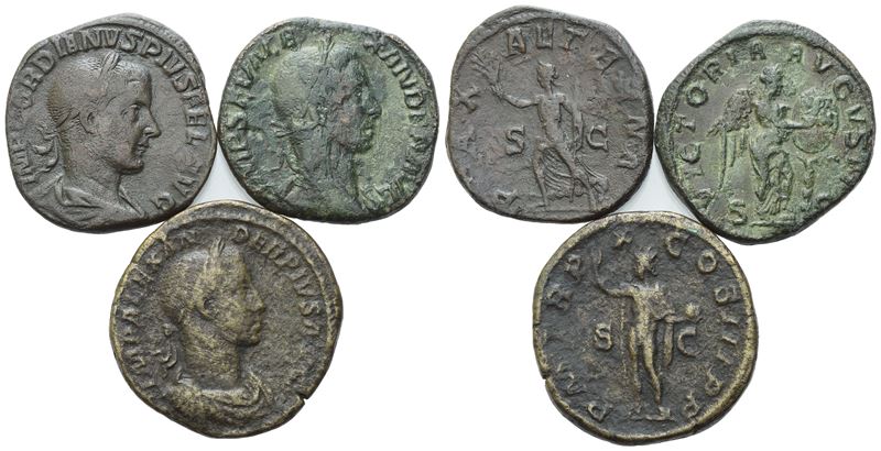 Lot Of 3 Æ Coins. Lot Sold As Is, No Returns.