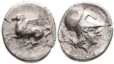 Akarnania, Anaktorion, C. 4th Century Bc. Replica Of Stater (24mm, 7.66g).