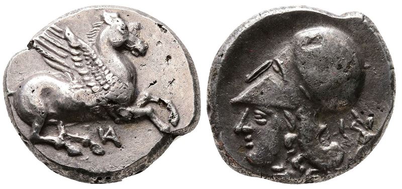 Akarnania, Anaktorion, C. 350-300 Bc. Replica Of Ar Stater (20mm, 7.99g).