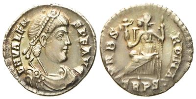 Valens, Siliqua (Roma), AR