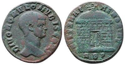 Divus Romulus (died Ad 309). Æ Follis (24mm, 6.08g).
