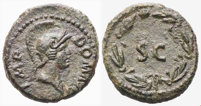 Domiziano, Quadrans (Roma), 81-82 d.C.