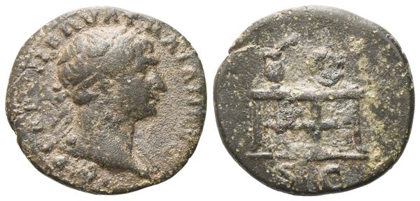 Trajan (98-117), Quadrans, Rome, 98-102; Æ (2,67 g; 17,4 mm; 6 h)