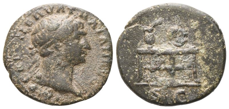 Trajan (98-117), Quadrans, Rome, 98-102; Æ (2,67 G; 17,4 MM; 6 H)