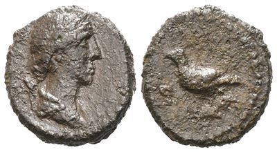 Anonymous, Quadrans, Time Of Domitian To Antoninus Pius; Æ (2,33 G; 14 MM; 12 H)
