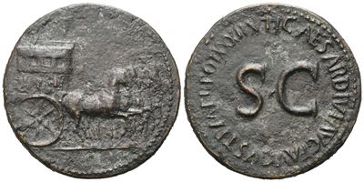 Tiberius (14-37), Sestertius, Rome, 36-37; Æ (26,39 G; 33,7 MM; 6 H)