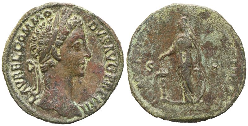 Commodus (177-192), Sestertius, Rome, 179; Æ (20,04 G; 31,7 MM; 5 H)