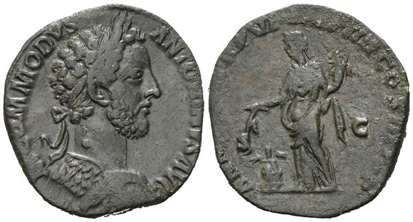 Commodus (177-192), Sestertius, Rome, 181; Æ (20,56 g; 29,7 mm; 12 h)