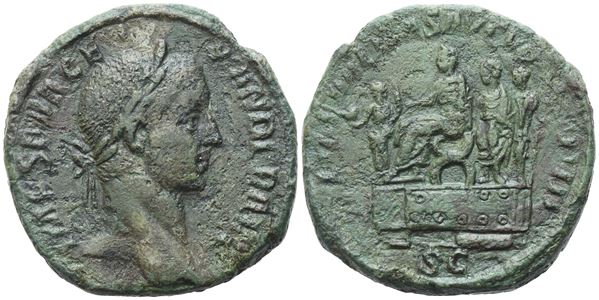 Severus Alexander (222-235), Sestertius, Rome, 222; Æ (22,67 g; 30 mm; 12 h)