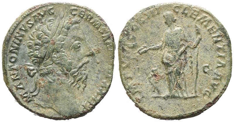 Marcus Aurelius (161-180), Sestertius, Rome, 176; Æ (21,05 G; 29,5 MM; 12 H)