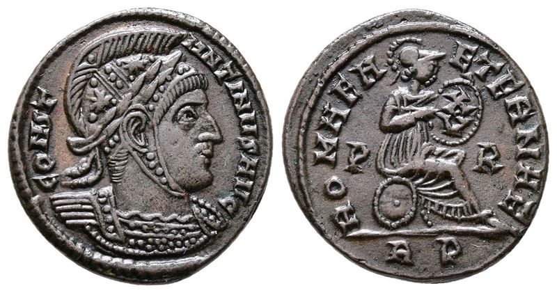Constantine i (307-337). Æ Follis (19mm, 3.10g).