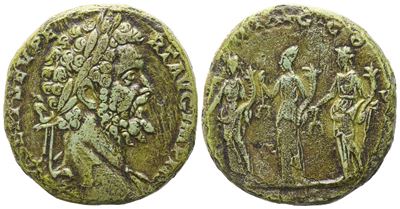 Septimius Severus (193-211), Sestertius, Rome, 194; Æ (20,96 G; 27,2 MM; 12 H)