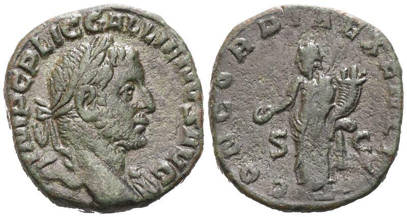 Gallienus (253-268), Sestertius, Rome, 253-254; Æ (16,97 G; 27,8 MM; 12 H)