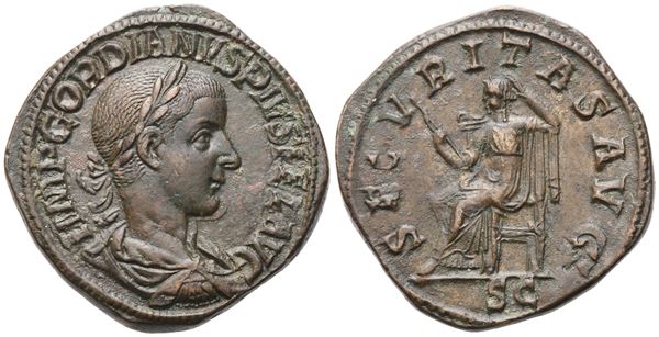 Gordian III (238-244), Sestertius, Rome, 241; Æ (24,47 g; 32,2 mm; 12 h)