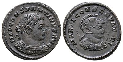 Constantine i (307/310-337). Æ Follis (22mm, 4.36g).
