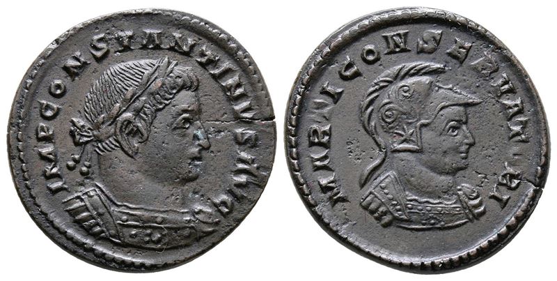 Constantine i (307/310-337). Æ Follis (22mm, 4.36g).