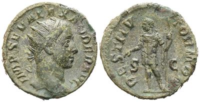 Severus Alexander (222-235), Dupondius, Rome, 228; Æ (9,43 G; 24,4 MM; 12 H)