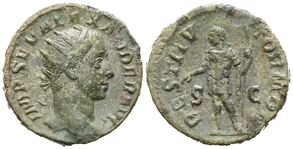 Severus Alexander (222-235), Dupondius, Rome, 228; Æ (9,43 g; 24,4 mm; 12 h)
