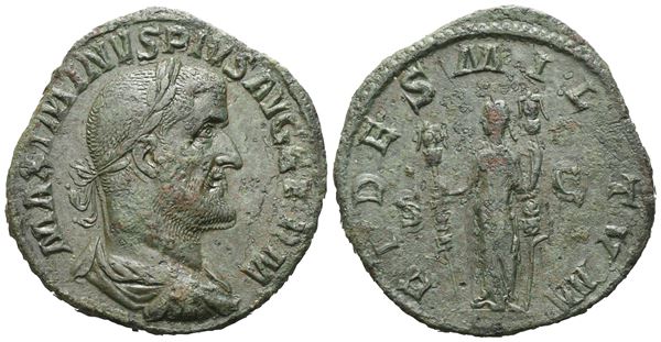 Maximinus I (235-238), Sestertius, Rome, 236-237; Æ (17,45 g; 30,7 mm; 12 h)