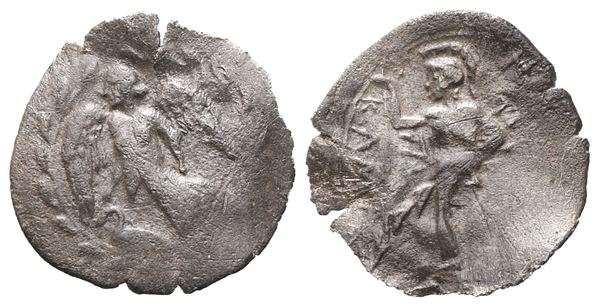 Sicily, Kamarina, c. 461-440/35 BC. AR Litra (13 mm, 0.50 g).
