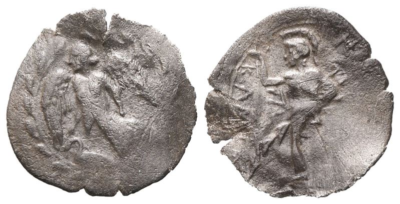Sicily, Kamarina, C. 461-440/35 Bc. Ar Litra (13 MM, 0.50 G).