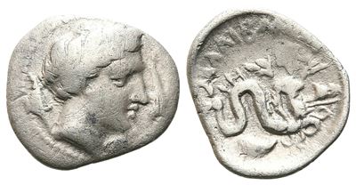 Campania, Allifae, C. 325-275 Bc. Ar Obol (11 MM, 0.66 G).