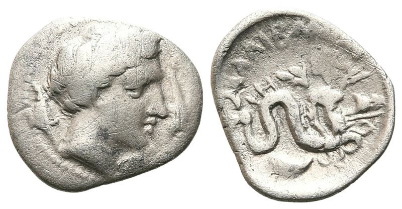 Campania, Allifae, C. 325-275 Bc. Ar Obol (11 MM, 0.66 G).