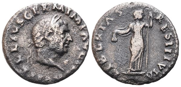 Vitellius (69), Denarius, Rome; AR (2,71 g; 17,5 mm; 6 h)