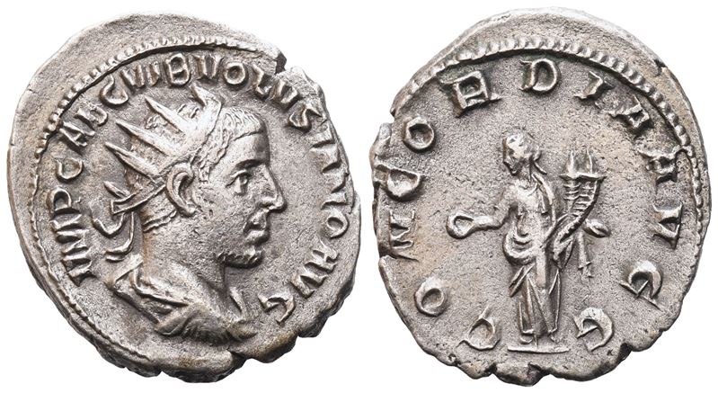 Volusian (251-253), Antoninianus, Rome, 253; Ar (3,62 G; 21,8 MM; 1 H)