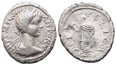 Caracalla (198-217), Denarius (barbaric Imitation); Ar 2,71 G; 18,3 MM; 7 H)