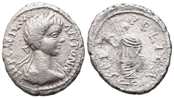 Caracalla (198-217), Denarius (Barbaric imitation); AR 2,71 g; 18,3 mm; 7 h)