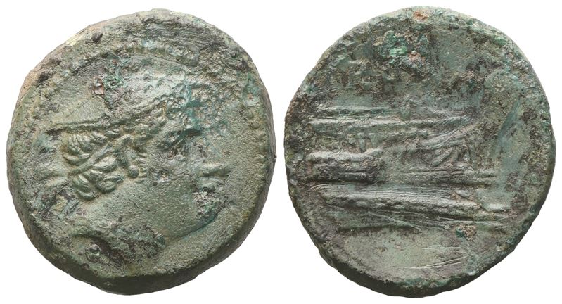Anonymous, Semuncia, C. 217-215 Bc; Æ (6 G; 20,7 MM; 4 H)