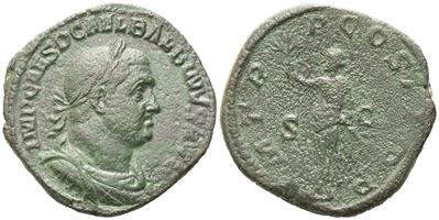Balbinus (238), Sestertius, Rome; Æ (17,03 G; 30,9 MM; 12 H)