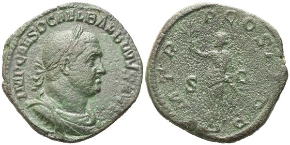 Balbinus (238), Sestertius, Rome; Æ (17,03 g; 30,9 mm; 12 h)