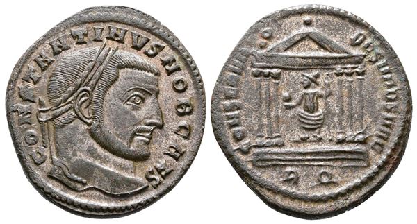 Constantine I (Caesar, 306-307). Æ Follis (27mm, 6.42g).  - Auction Greek, Roman and Byzantine Coins	 - Bertolami Fine Art - Prague