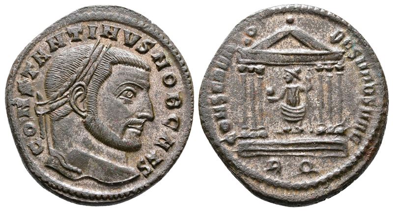 Constantine i (caesar, 306-307). Æ Follis (27mm, 6.42g).