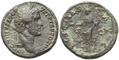 Antoninus Pius (138-161), Sestertius, Rome, 147; Æ (22,96 G; 32 MM; 12 H)