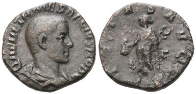 Herennius Etruscus Caesar (249-251), Sestertius, Rome; Æ (14,10 G; 26,6 MM; 12 H)