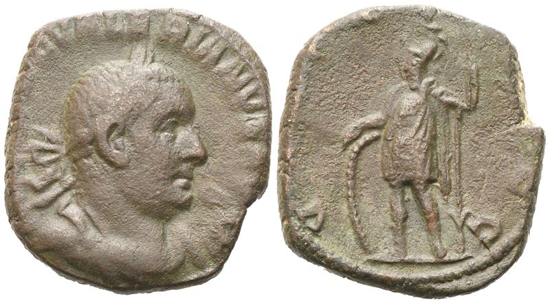Valerianus, Sestertius, Roma, 253-254 d.C., Æ