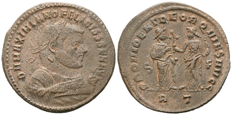 Maximian As Senior Augustus (305-307), Follis, Rome, C. 305; Æ (9 G; 28 MM; 11 H)