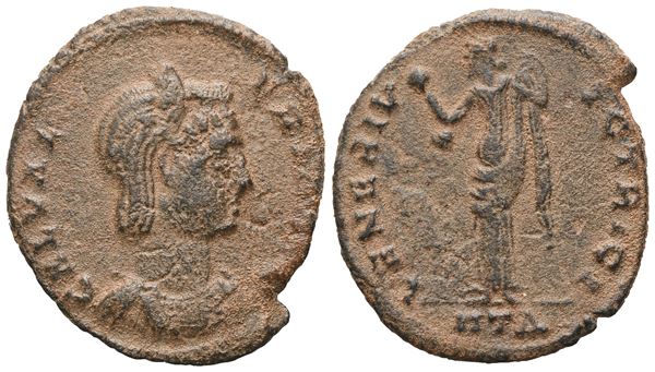 Galeria Valeria (293-311), Follis, Heraclea, c. 309-310; Æ (5,30 g; 26,2 mm; 6 h)
