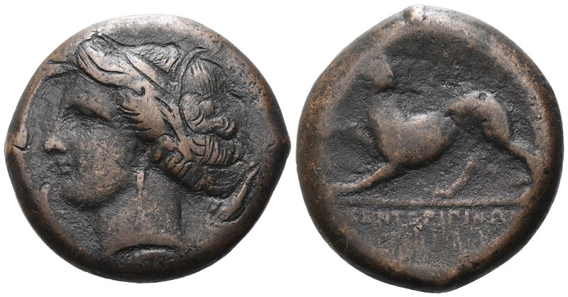 Sicily, Kentoripai, C. 339/8-330 Bc. Æ Litra (29 MM,26.25 G).